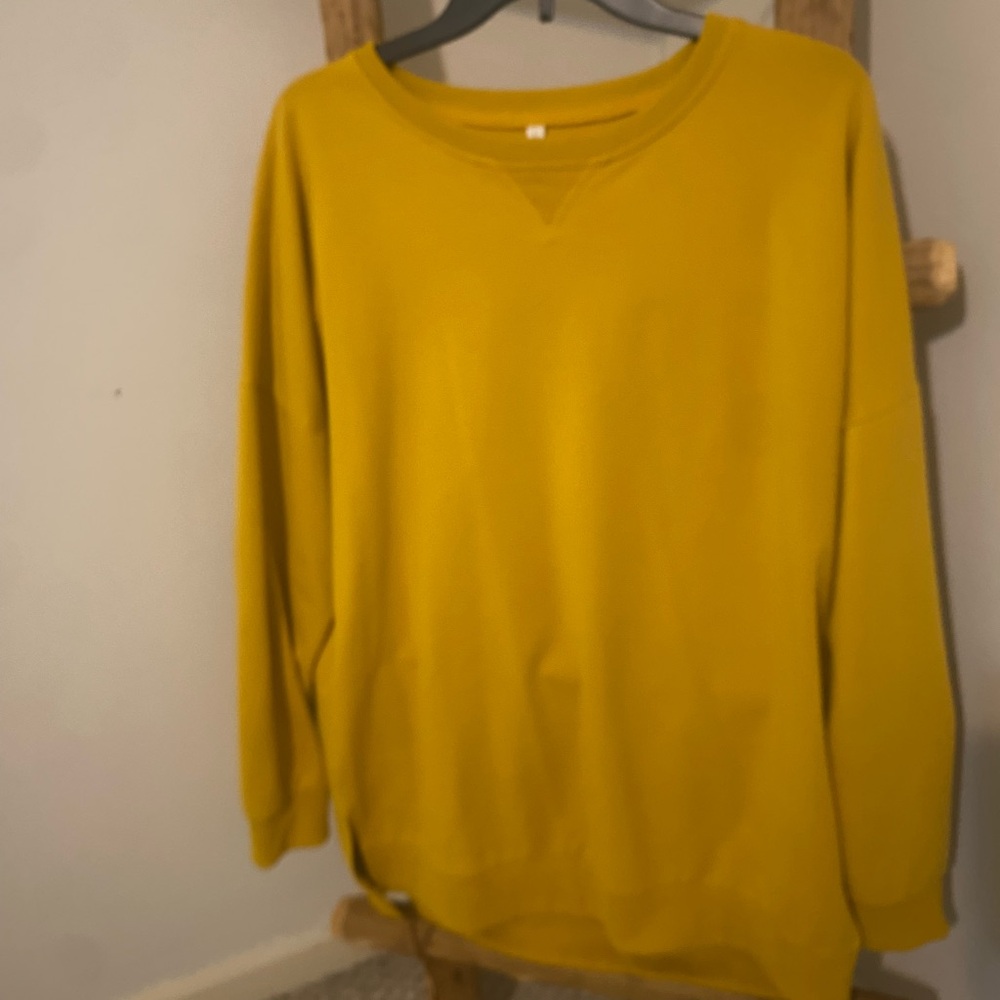 Mustard Yellow Sweatshirt